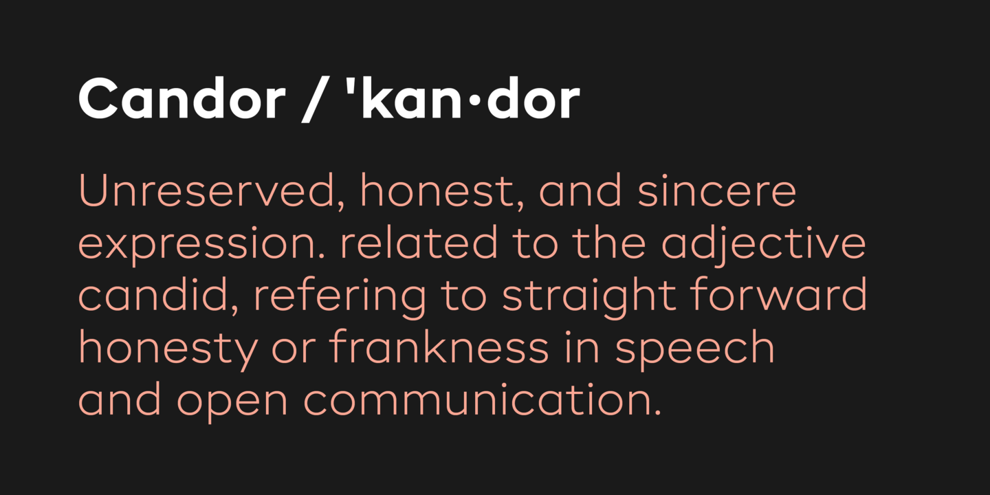 BR Candor Bold Font preview